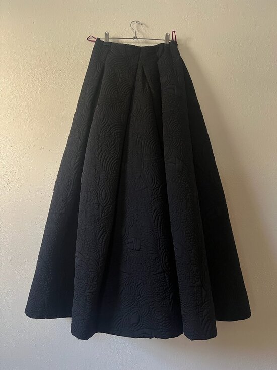 Christian Lacroix Dresses & Skirts - Gorgeous vintage 90’s jaquard embroidered Christian Lacroix black maxi skirt